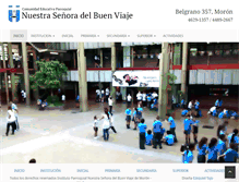 Tablet Screenshot of institutobuenviaje.edu.ar